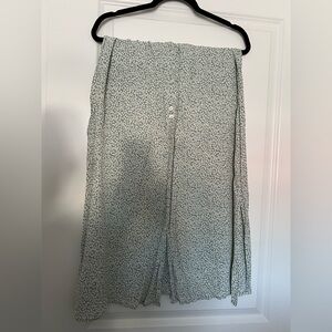 Vintage Putumayo Floral Maxi Skirt